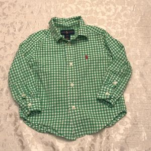 Ralph Lauren Toddler Button Down Size 2T
